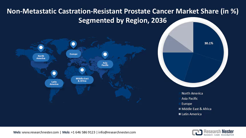 Non-Metastatic Castration Resistant Prostate Cancer (nmCRPC) Treatment Market Size